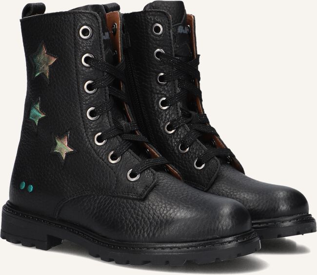 Zwarte BUNNIESJR Veterboots HAILEE Zwarte BUNNIESJR Veterboots HAILEE - large