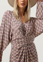 Beige SISSEL EDELBO Mini jurk CLAIRE SHORT DRESS - medium