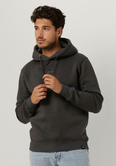 Grijze PUREWHITE Sweater SEASONAL LOGO HOODIE - large