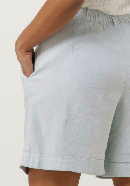 Lichtblauwe MSCH COPENHAGEN Broeken MSCHKARIMA GINIA SHORTS - large