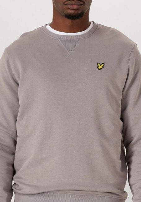 Grijze LYLE & SCOTT Sweater CREW NECK SWEATSHIRT - large