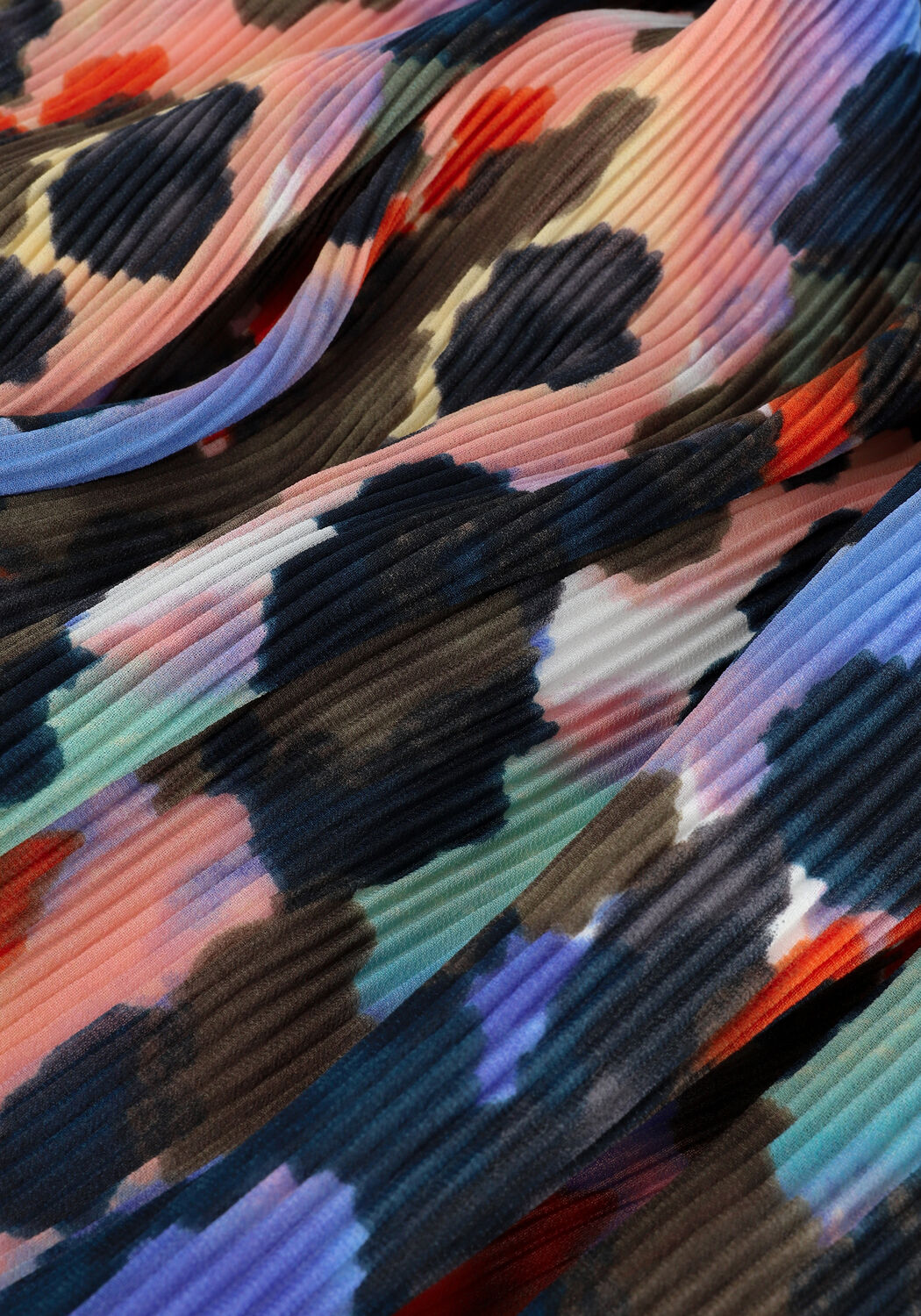 Multi Y.A.S. Midi jurk YASPIPPA LS MIDI DRESS S. - large