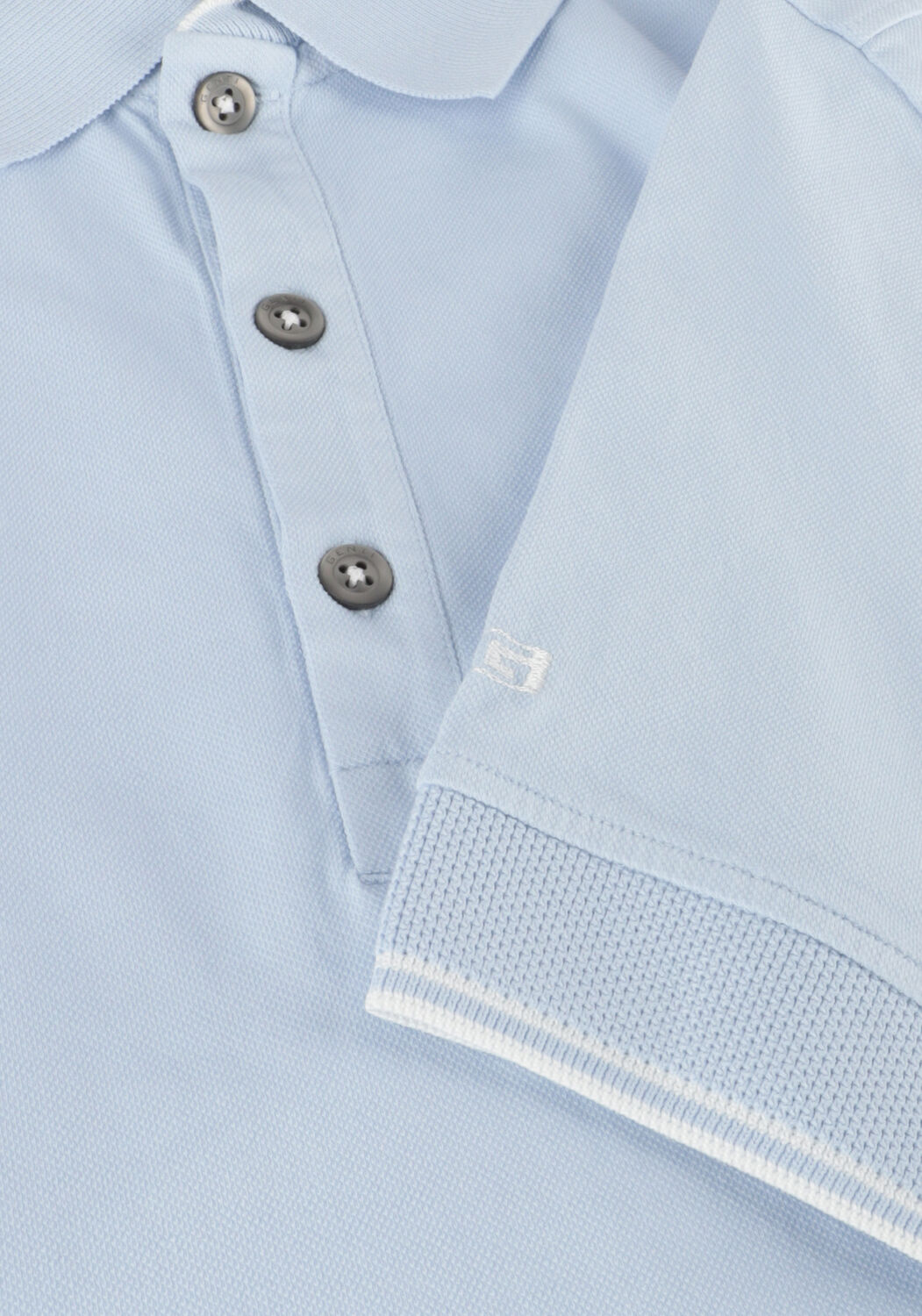 Lichtblauwe GENTI Polo J9034-1212 - large