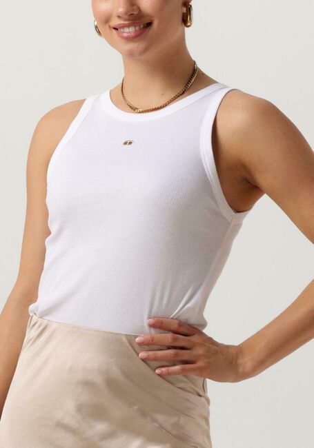 Witte TWINSET MILANO Top KNITTED TANK TOP - large