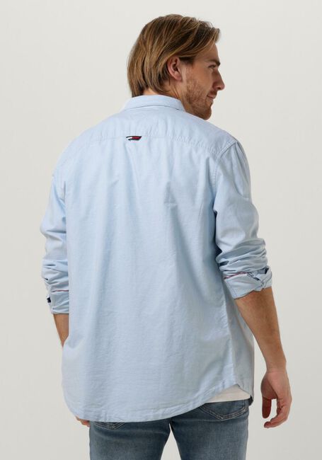 Lichtblauwe TOMMY JEANS Casual overhemd TJM CLASSIC OXFORD SHIRT - large