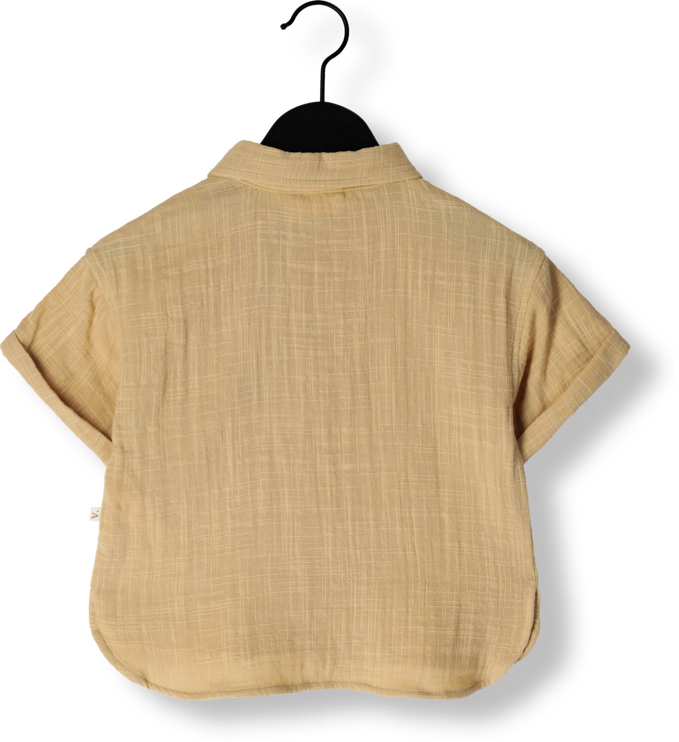 LIL' ATELIER Jongens Overhemden Nmmdawson Ss Loose Shirt Lil Beige