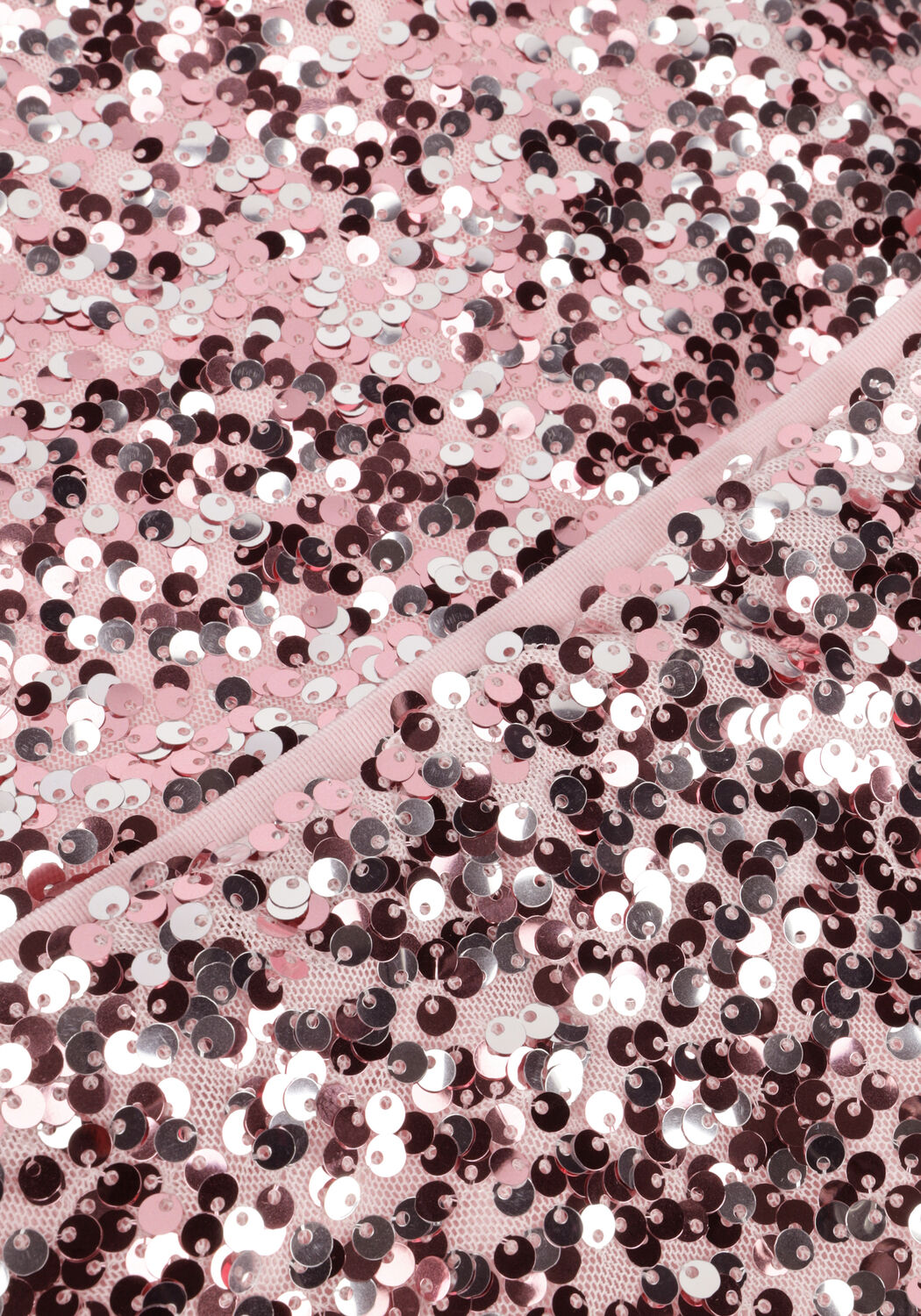 Roze NEO NOIR Midirok BAIRA SEQUINS SKIRT - large