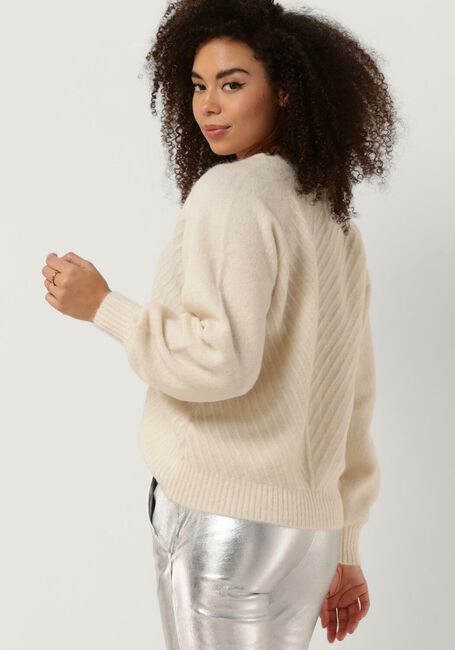 Beige SELECTED FEMME Vest SIF SISSE LS KNIT CARDIGAN - large