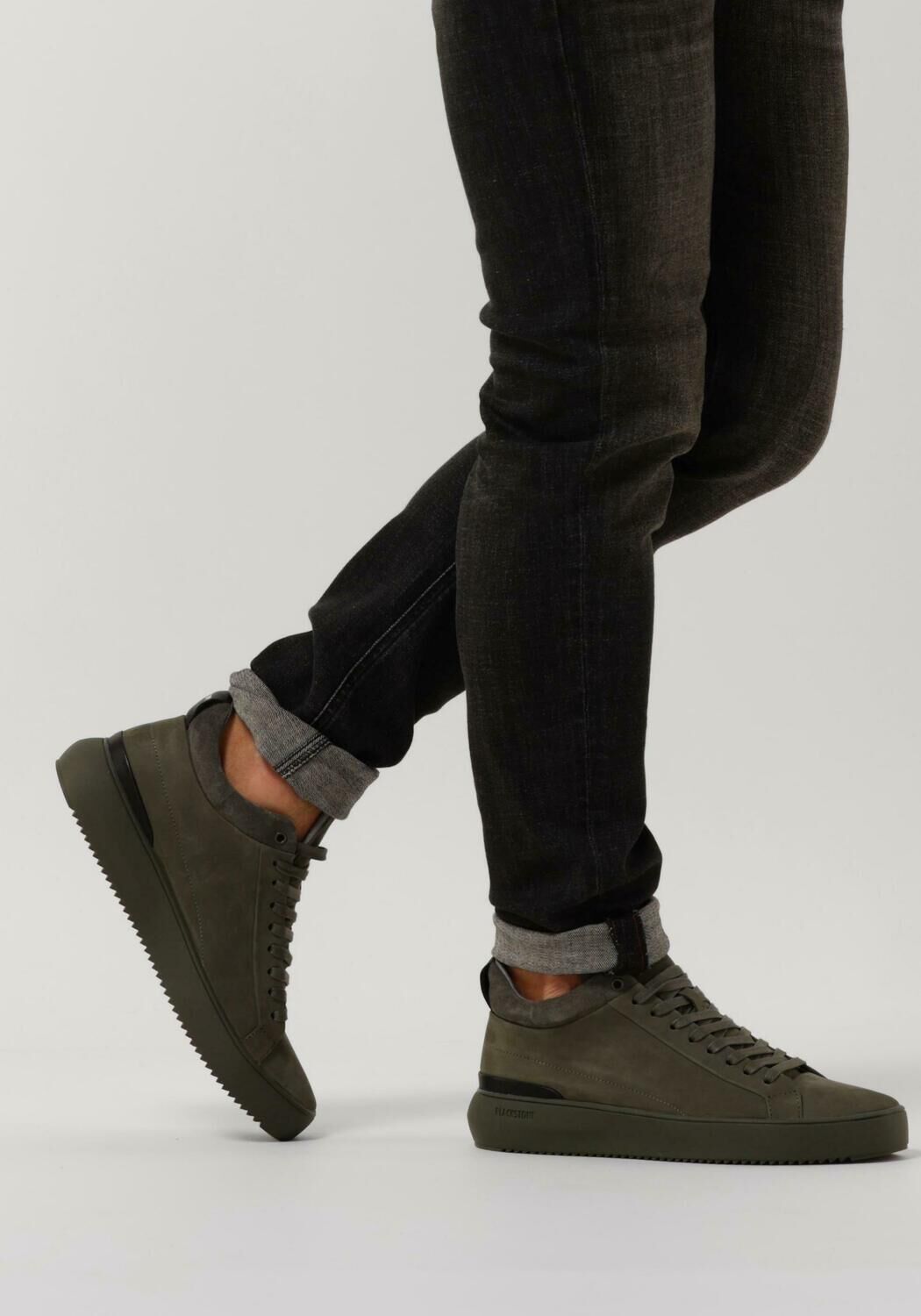 groene blackstone lage sneakers yg23