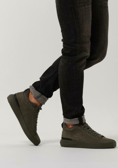 Groene BLACKSTONE sneakers YG23 | Omoda