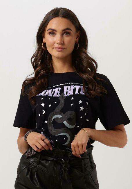 Zwarte GOOSECRAFT T-shirt GC LOVE BITES TEE - large