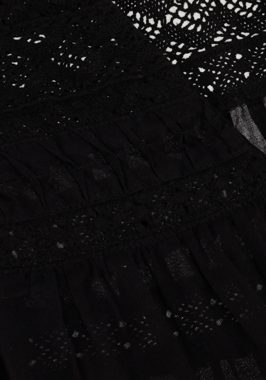 Zwarte NEO NOIR Blouses SIAMA S VOILE BLOUSE - large