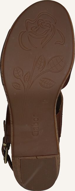 Cognac GABOR Platte sandalen 777.1 Cognac GABOR Platte sandalen 777.1 - large