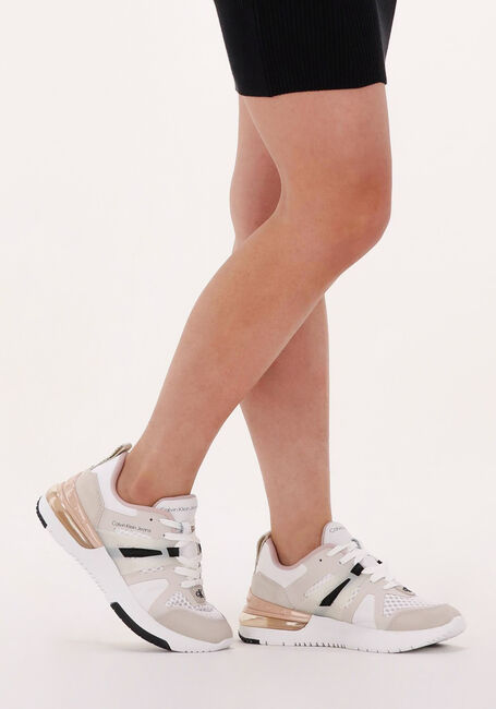 Witte CALVIN KLEIN Lage sneakers NEW SPORTY RUNNER COMFAIR 2 - large