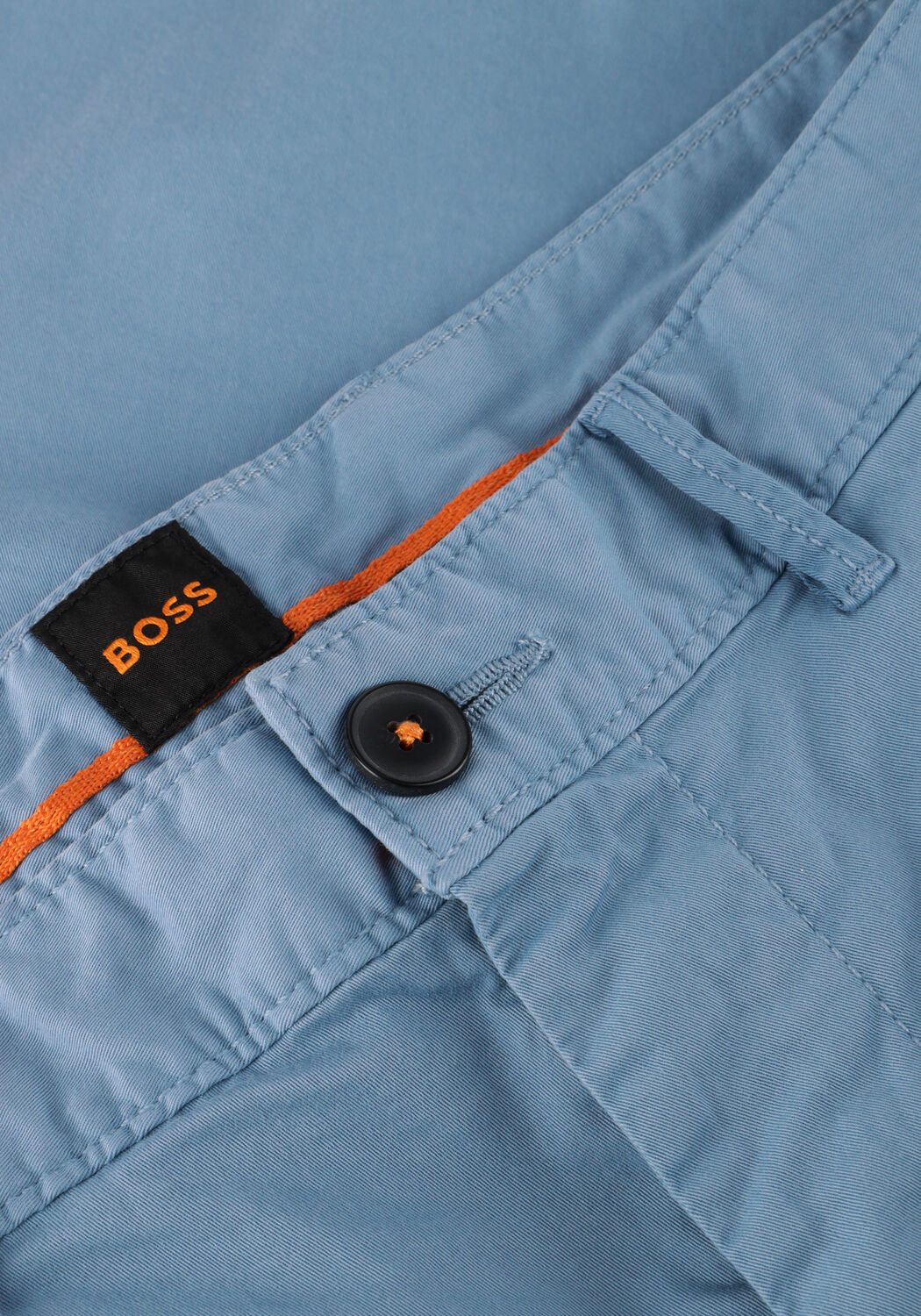 Lichtblauwe BOSS ORANGE Korte broek CHINO-SLIM-SHORT - large