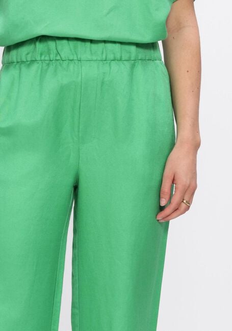 Groene MINUS Pantalon MSSABBI LINEN PANT - large
