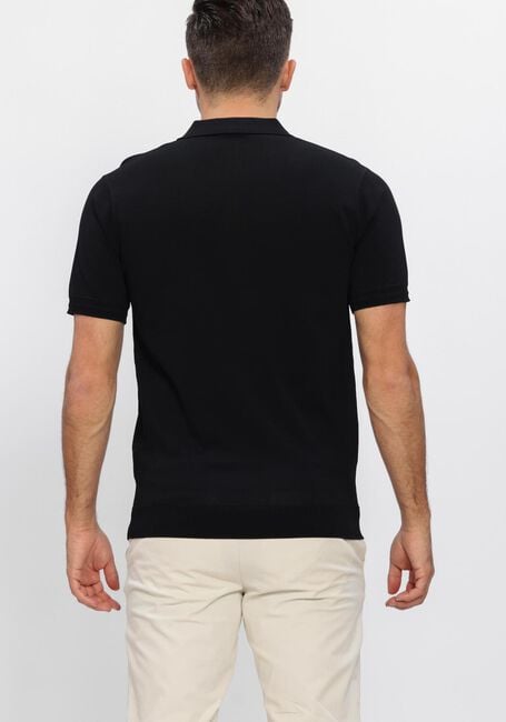 Zwarte GENTI Polo POLO 2 BUTTON SS 1260 - large