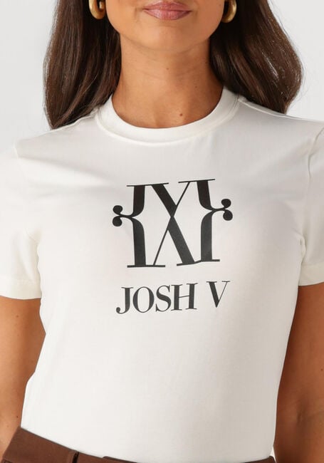 Gebroken wit JOSH V T-shirt JV DORIE MONOGRAM - large
