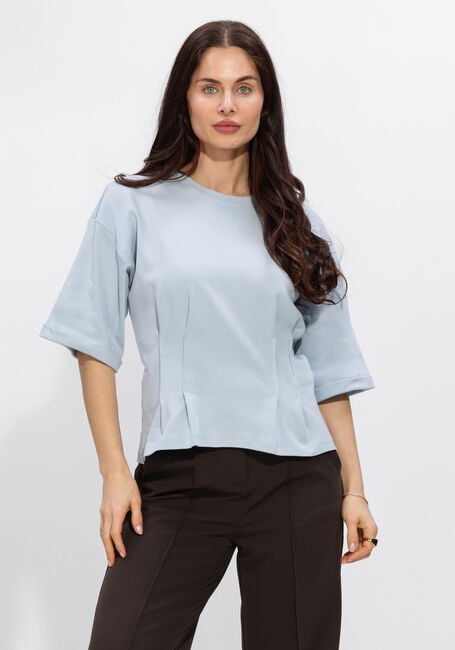 Lichtblauwe MINUS Top MSJUNIANA GOTST-SHIRT - large