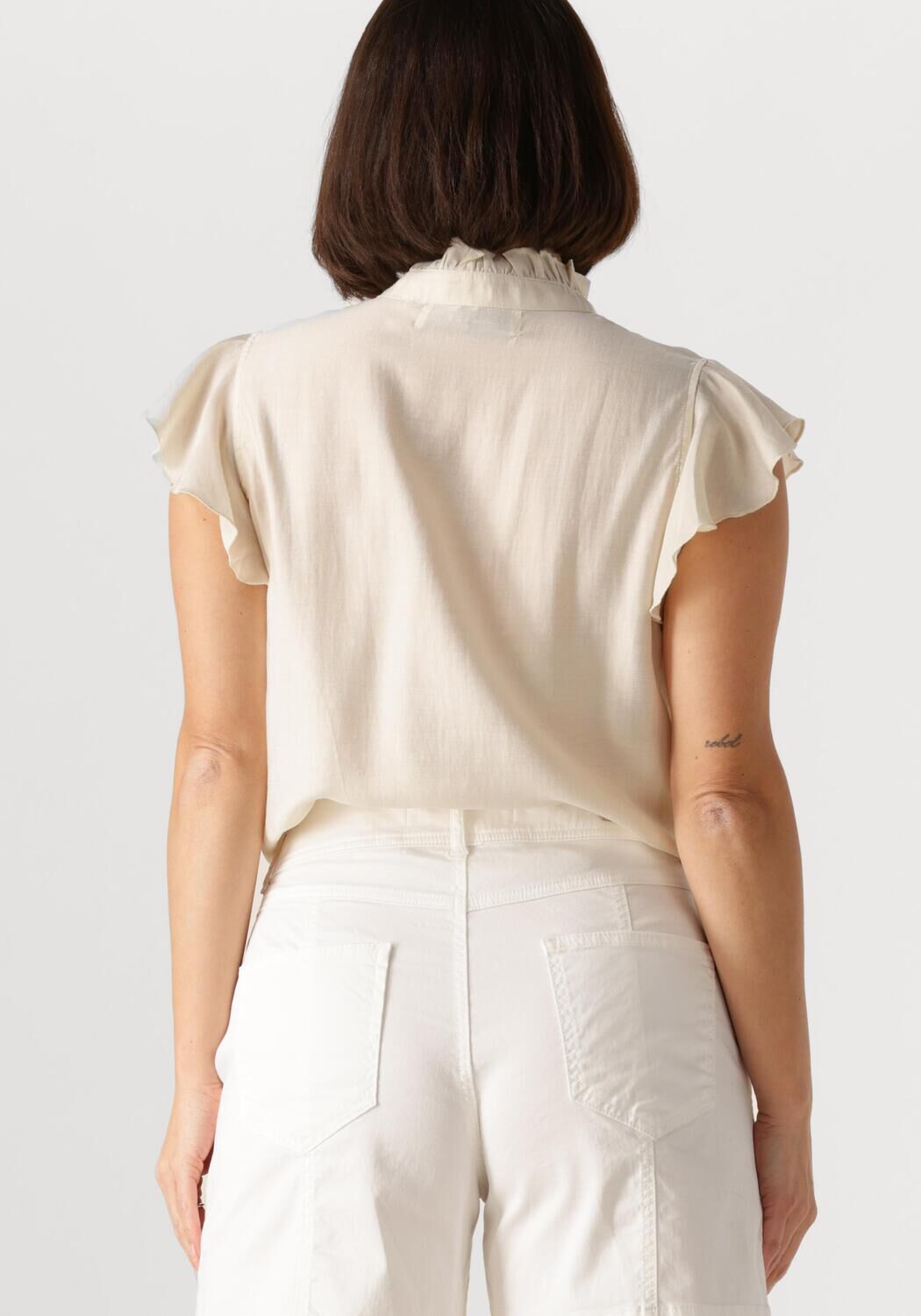 NUKUS Dames Tops & T-shirts Aurora Top Wit