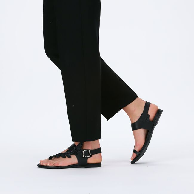 Zwarte NOTRE-V Platte sandalen 101325 Zwarte NOTRE-V Platte sandalen 101325 - large
