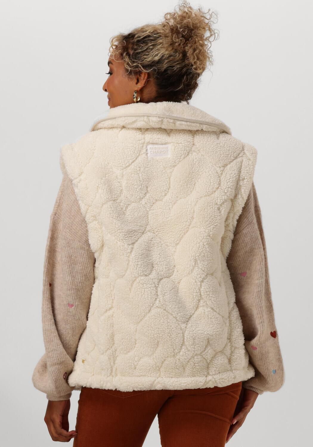 FABIENNE CHAPOT Dames Blazers Merlin Gilet Ecru