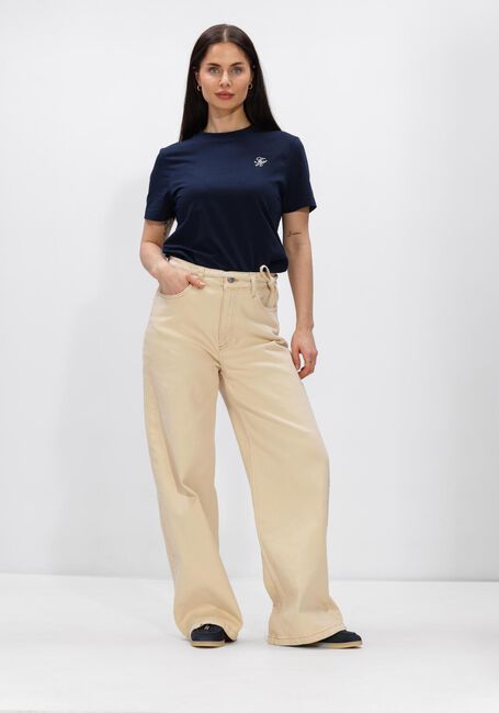 Donkerblauwe TOMMY HILFIGER T-shirt TH SCRIPT REG C-NK SS TEE - large