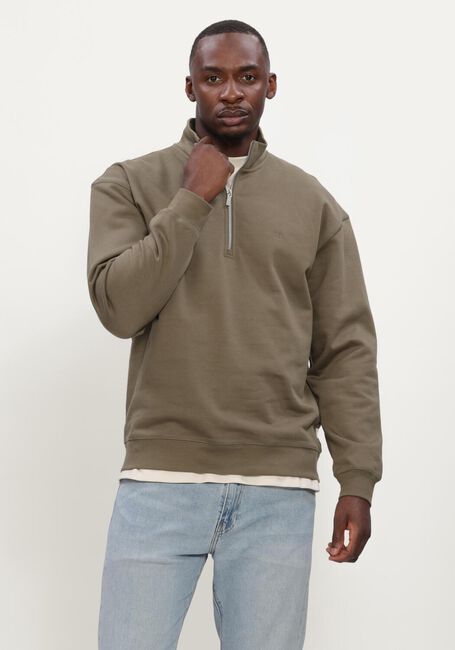 Khaki MACED Sweater M-ALVIN - large