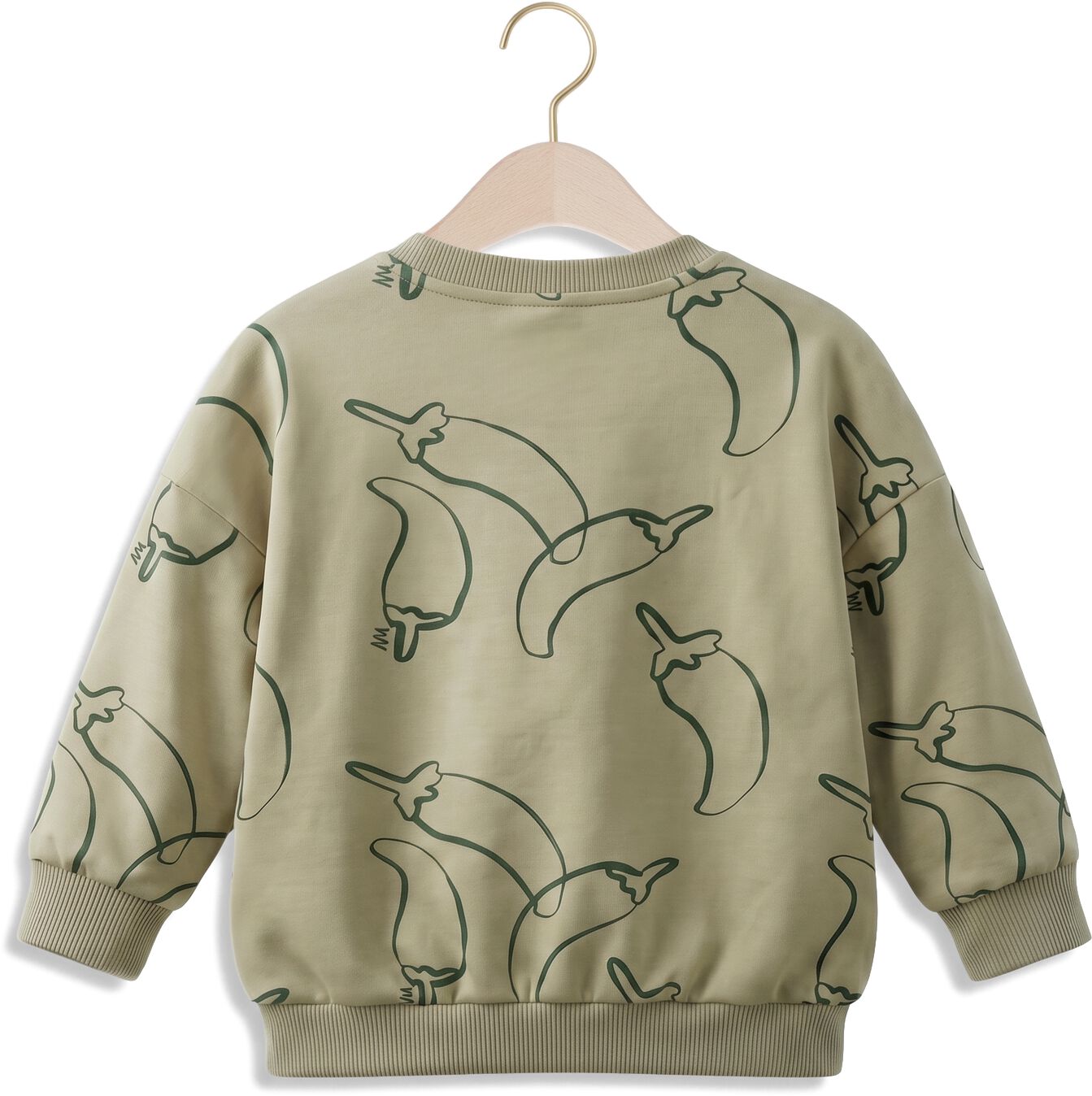 YOUR WISHES Jongens Truien & Vesten Peppers Oversized Sweater Groen