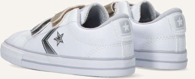 Witte CONVERSE Lage sneakers STAR PLAYER 2V METALLIC Witte CONVERSE Lage sneakers STAR PLAYER 2V METALLIC - large