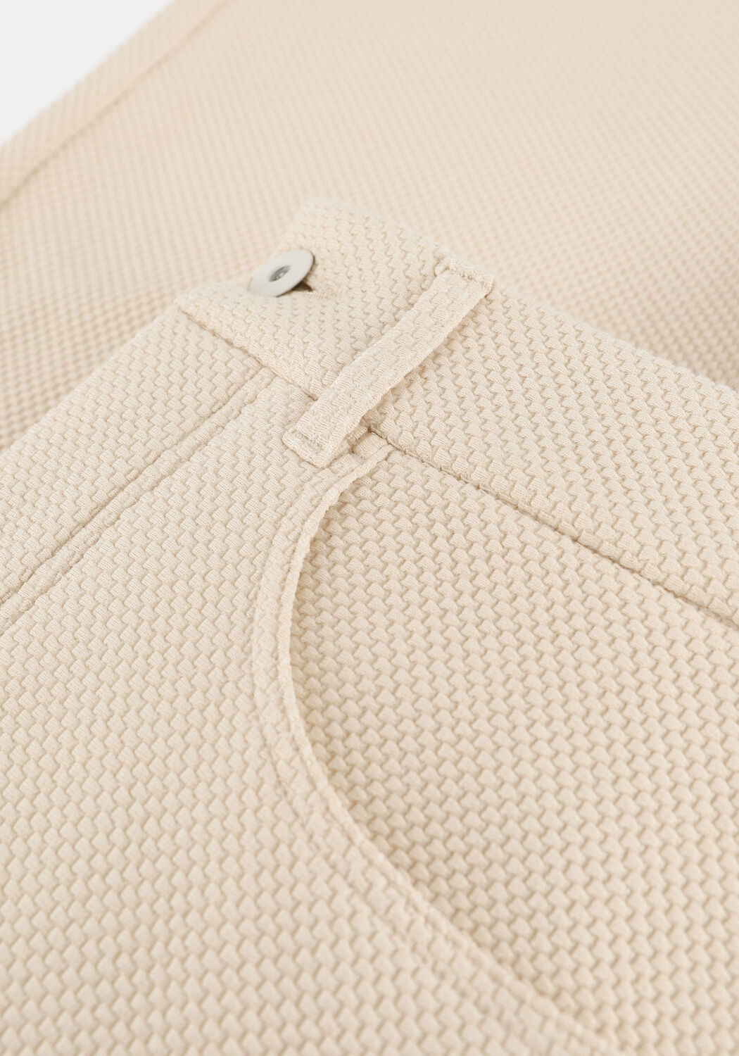 Beige VANILIA Pantalon STRUC TAPERE - large