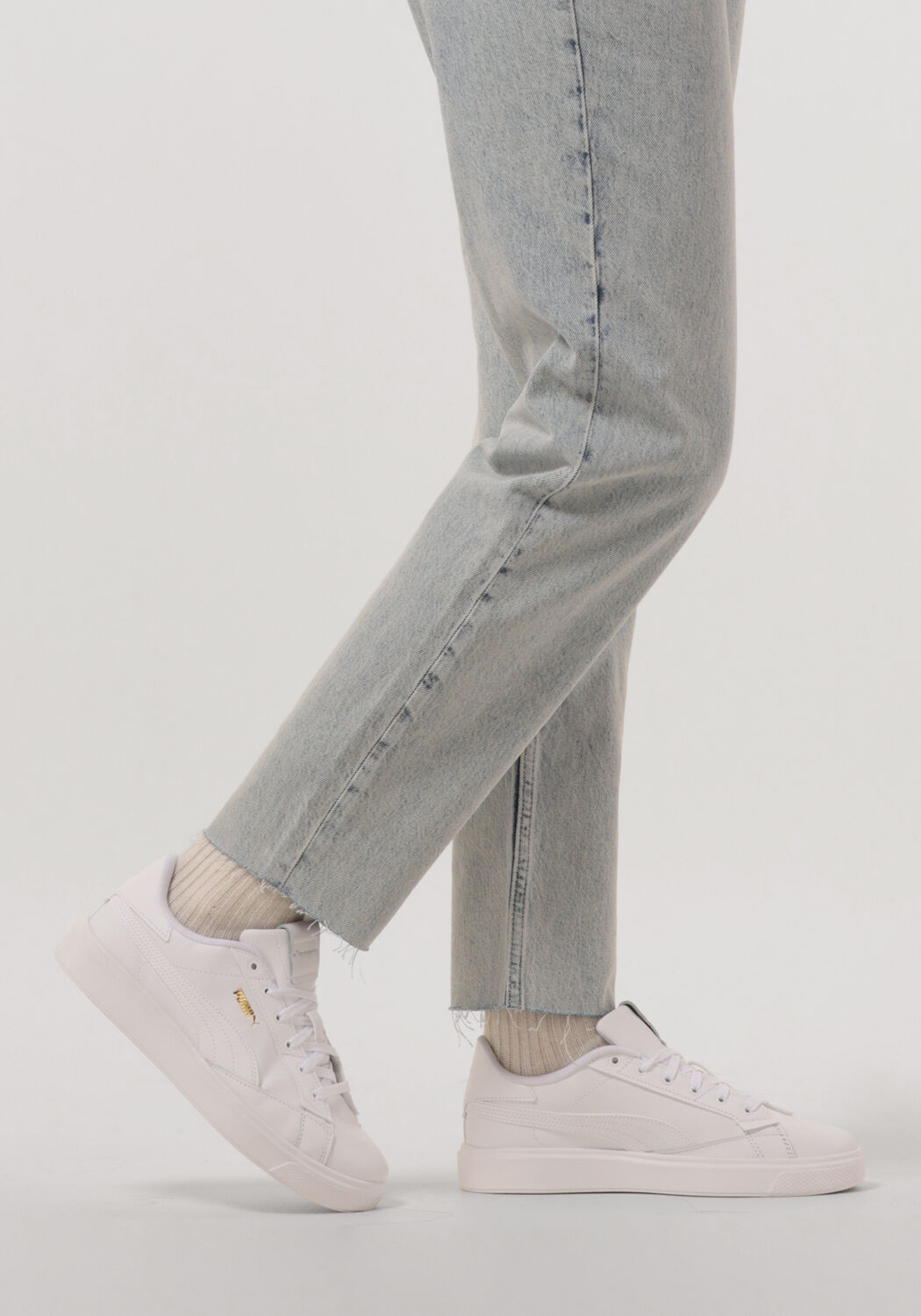 Witte PUMA Lage sneakers LAJLA - large