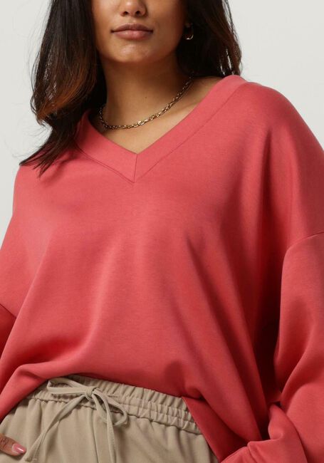 Rode MSCH COPENHAGEN Trui MSCHPETUA IMA Q V SWEATSHIRT - large