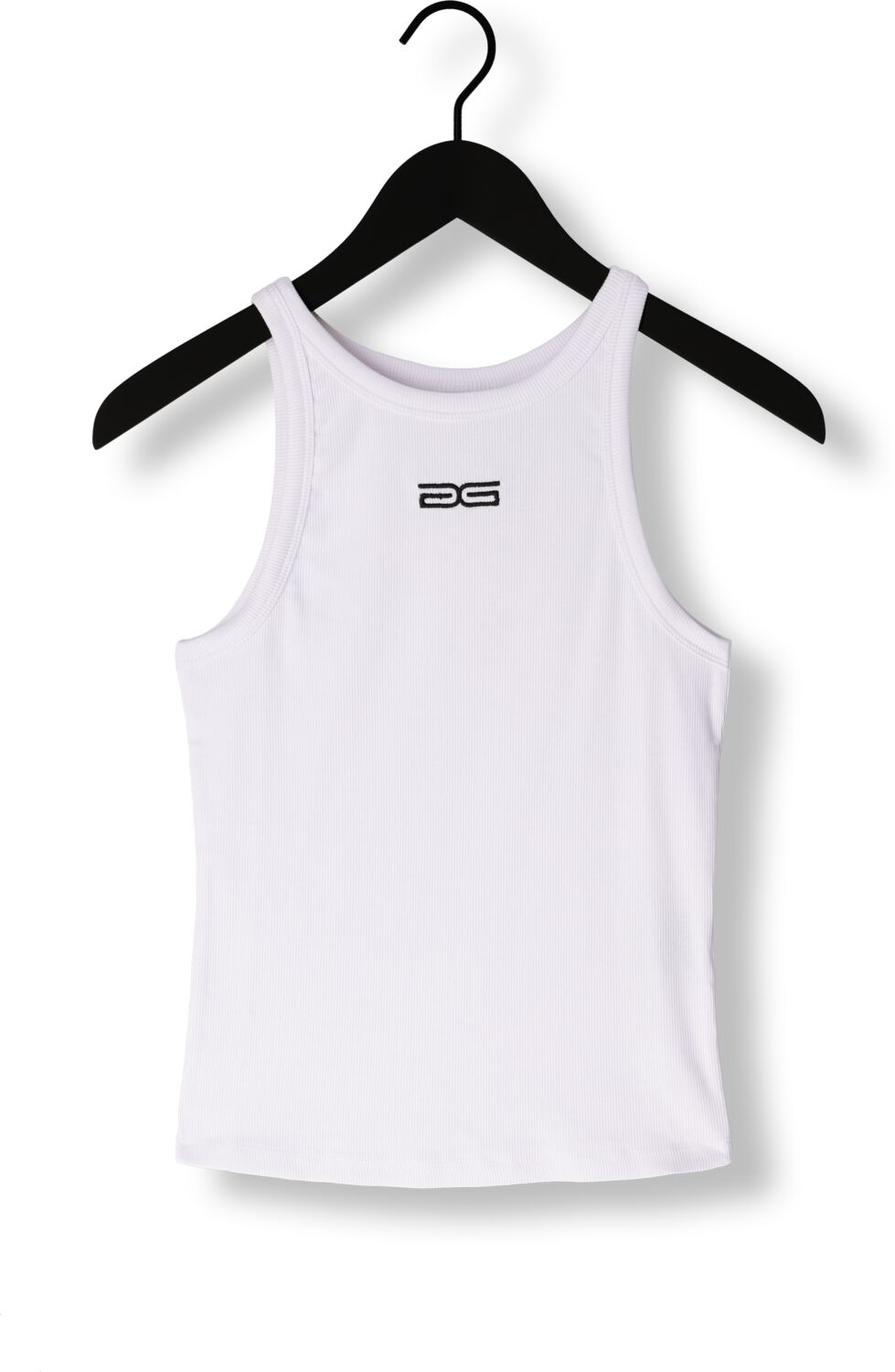 GESTUZ Dames Tops & T-shirts Drewgz Sl Logo Tank Wit