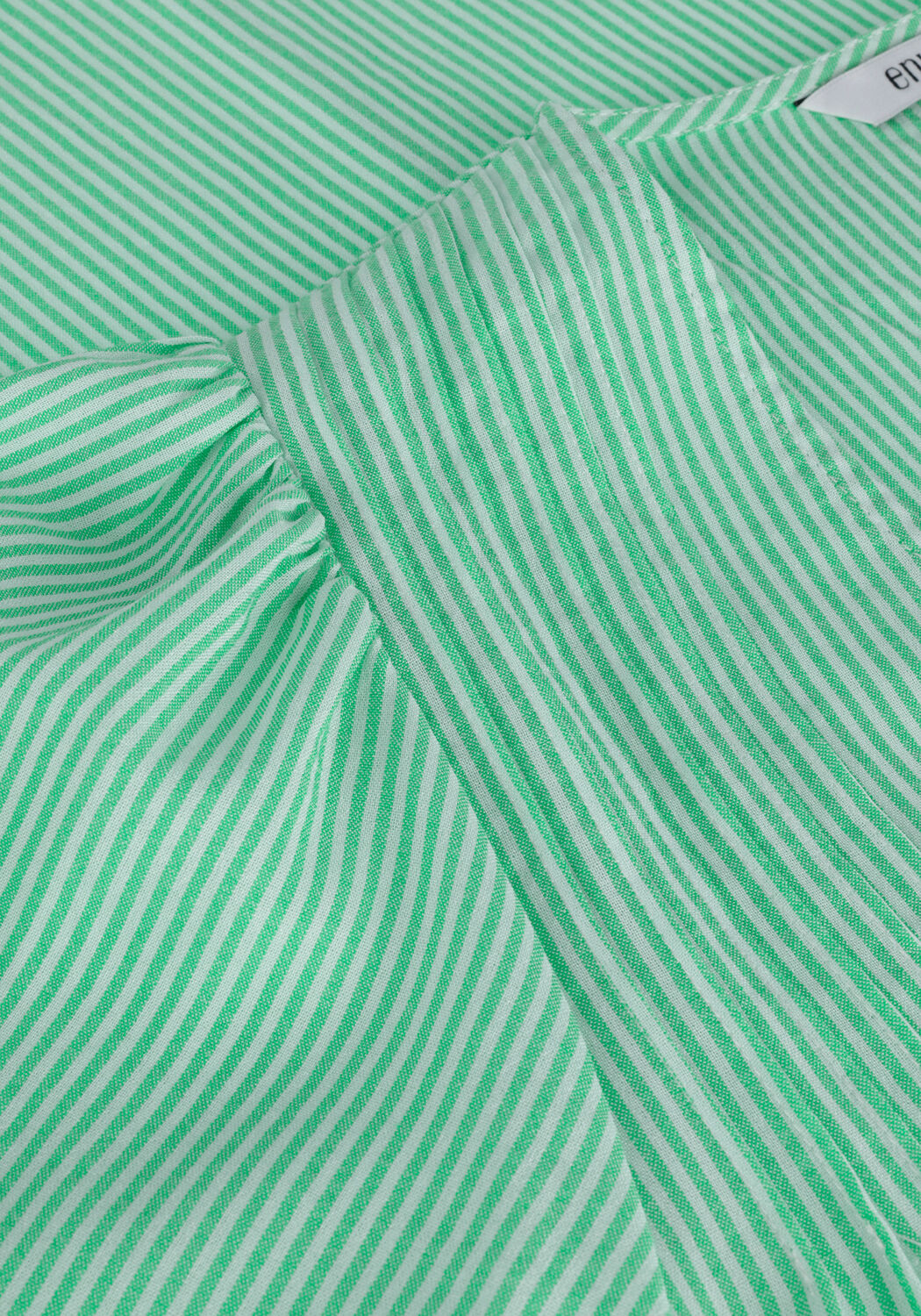 Groene ENVII Mini jurk ENCORAL SS DRESS 6905 - large