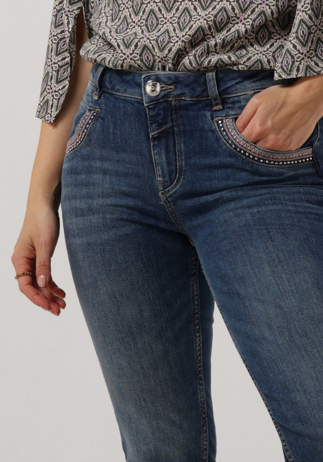blauwe mos mosh skinny jeans naomi sunny jeans