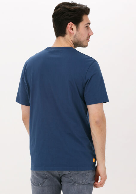 Blauwe TIMBERLAND T-shirt SS K-R BRAND TREE T - large