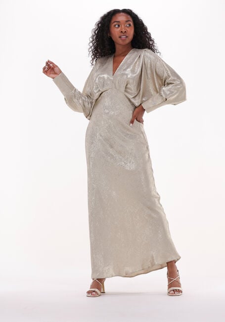 Gouden NOTRE-V Maxi jurk PARTY MAXI DRESS - large