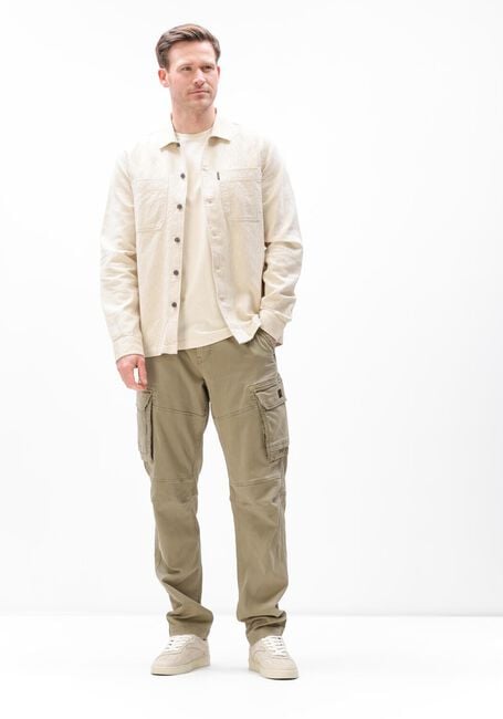 Beige PME LEGEND Overshirts THE PETE STRUCTURE DOBBY - large