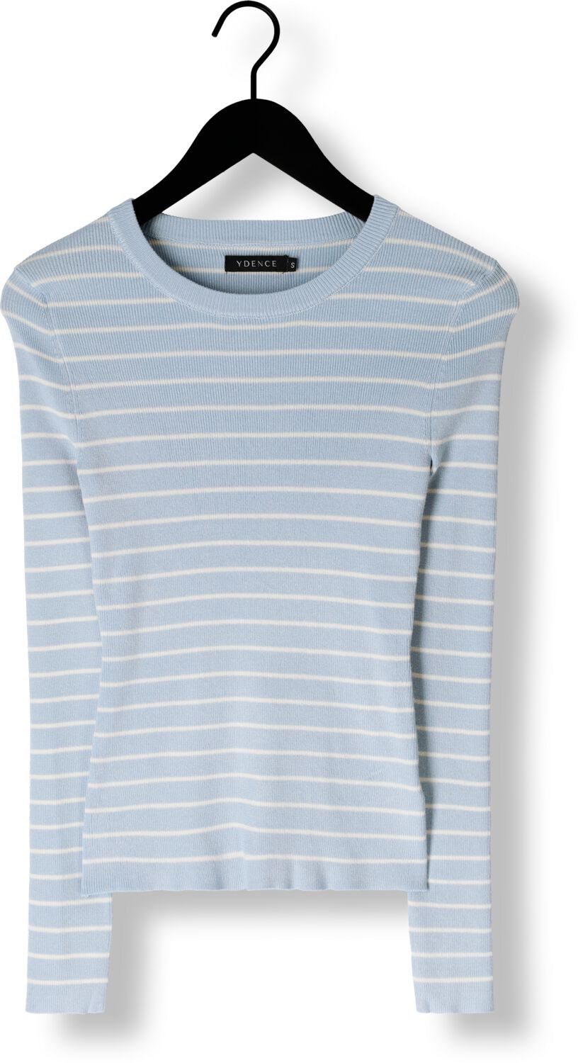 YDENCE Dames Tops & T-shirts Knitted Top Devina Lichtblauw