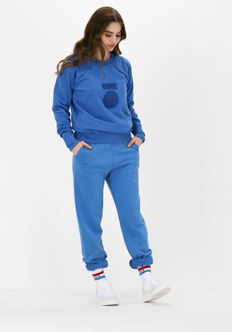 Blauwe 10DAYS Tops & T-shirts LONGSLEEVE TEE LINEN - large