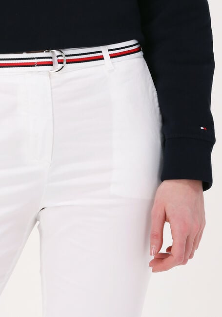 Witte TOMMY HILFIGER Chino HAILEY SLIM CO TENCIL CHINO PANT - large