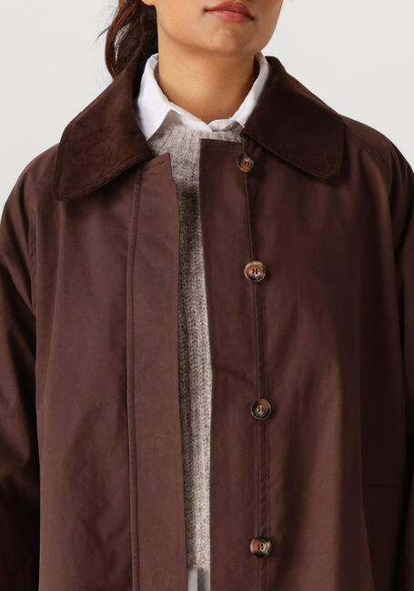 Bruine NEO NOIR Mantel ANNELI CORD COAT - large