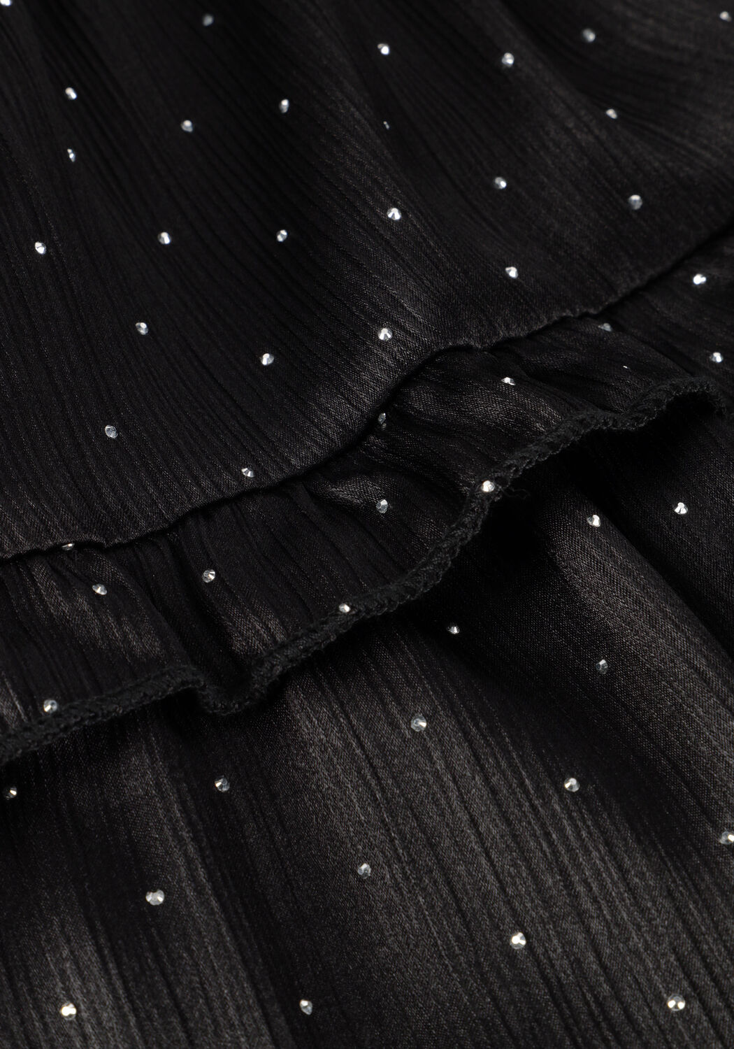 Zwarte AI&KO Mini jurk ALLINE STRASS PES 507 G - large