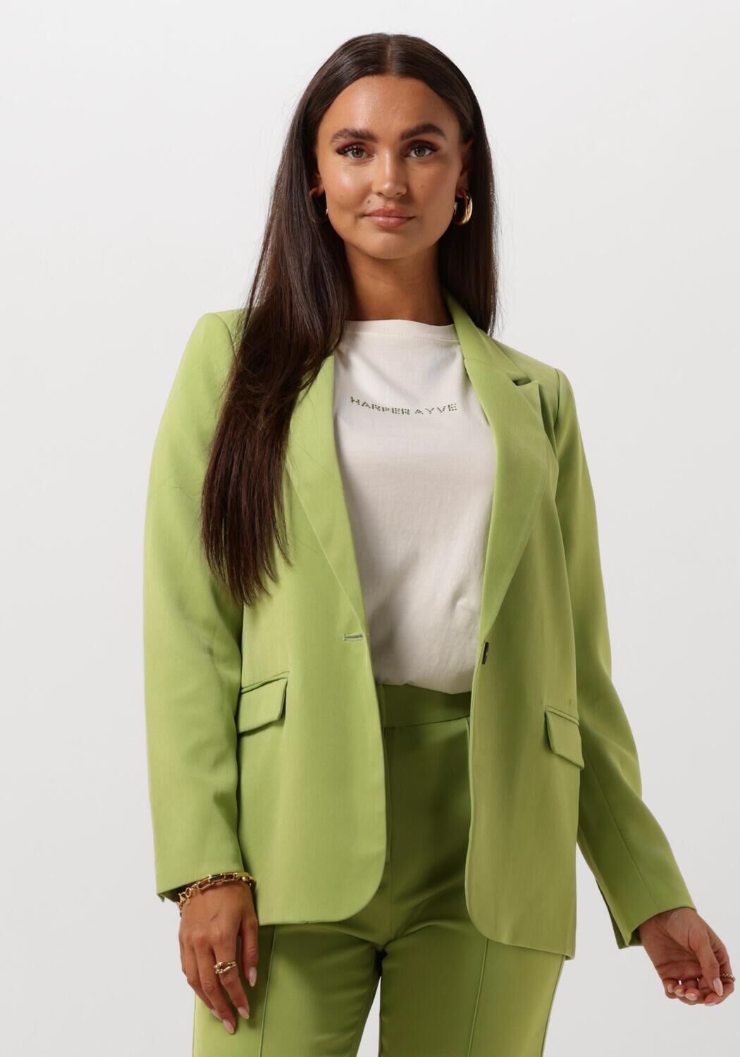 Harper & Yve Groene Yagger-bl Damesblazer Green Dames