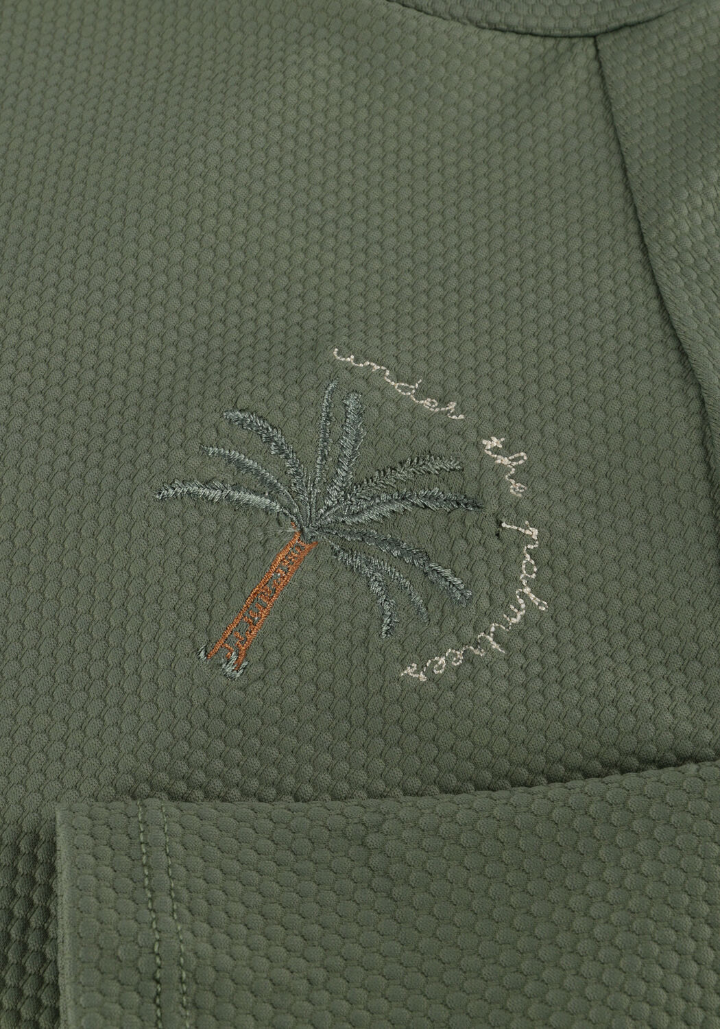 Groene SALTED STORIES UV-badkleding SOLID SWIM LONGSLEEVE - large