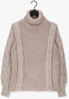 Beige OBJECT Trui EVERLY L/S KNIT PULLOVER