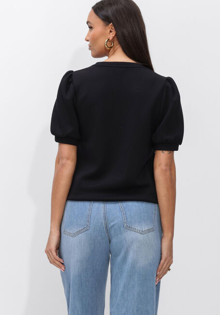 Zwarte OBJECT Top OBJANDREA S/S RE V-NECK TOP - large