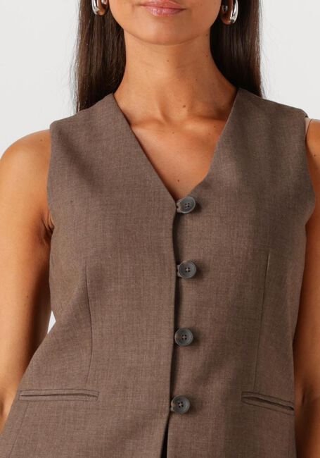 Bruine MSCH COPENHAGEN Gilet MSCHROSINA MICHELLE WAISTCOAT - large