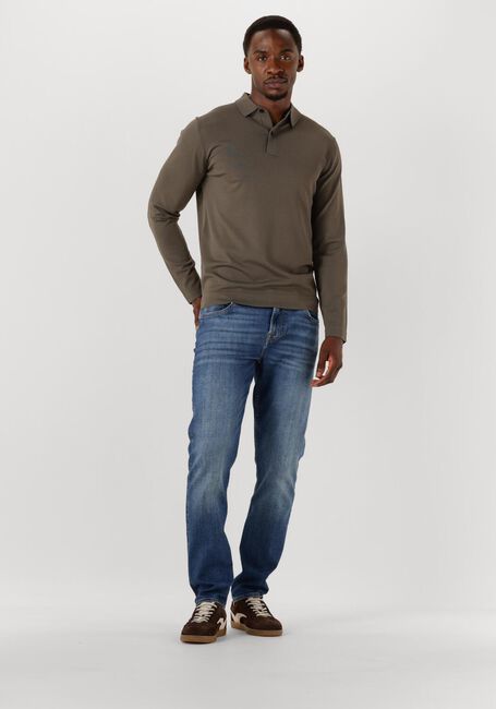Groene GENTI Trui POLO LS - large
